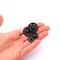 12 Pieces Black Sew On Metal Snap Buttons Two-Part Closure 5/8 Inch